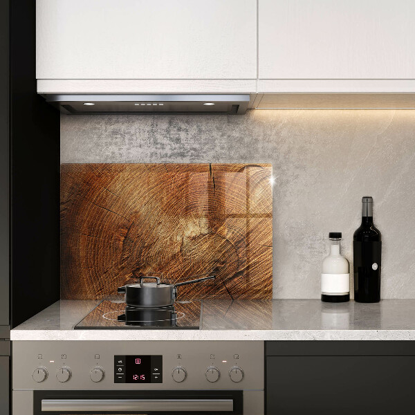 Zaščitna plošča za štedilnik Lesno zrno drevesa