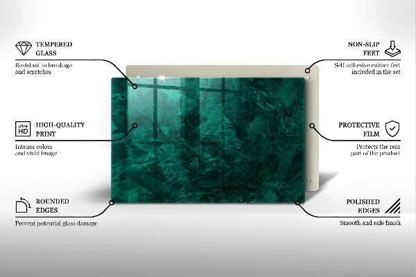 Zaščitna steklena plošča za štedilnik Kamnita tekstura ozadja