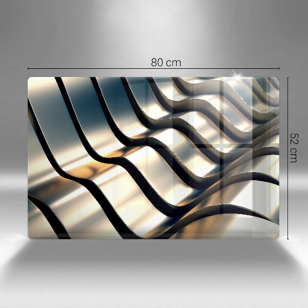 Zaščitna plošča za štedilnik 3D kovinske oblike