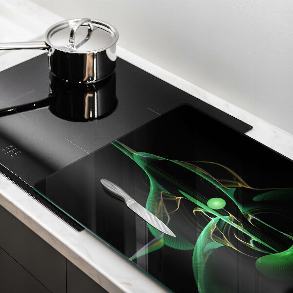 Zaščitna plošča za štedilnik Moderna abstrakcija