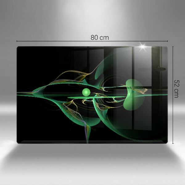 Zaščitna plošča za štedilnik Moderna abstrakcija