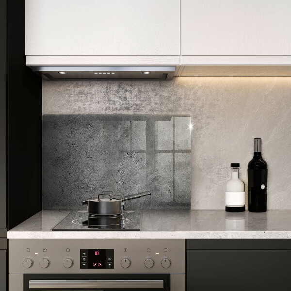 Zaščitna steklena plošča za štedilnik Tekstura betonskega kamna