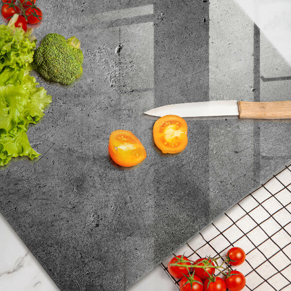 Zaščitna steklena plošča za štedilnik Tekstura betonskega kamna