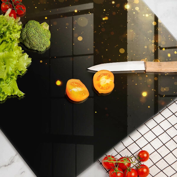 Zaščitna plošča za štedilnik Zlate bleščice