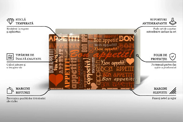 Zaščitna plošča za štedilnik Bon appetit