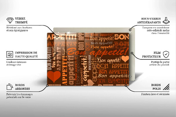 Zaščitna plošča za štedilnik Bon appetit