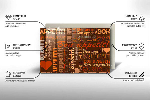 Zaščitna plošča za štedilnik Bon appetit