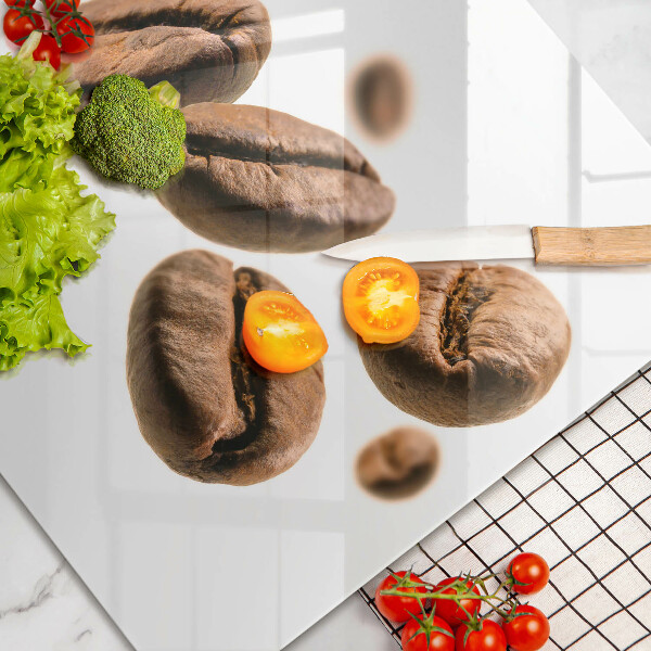 Stenska zaščitna plošča za štedilnik Kavna zrna