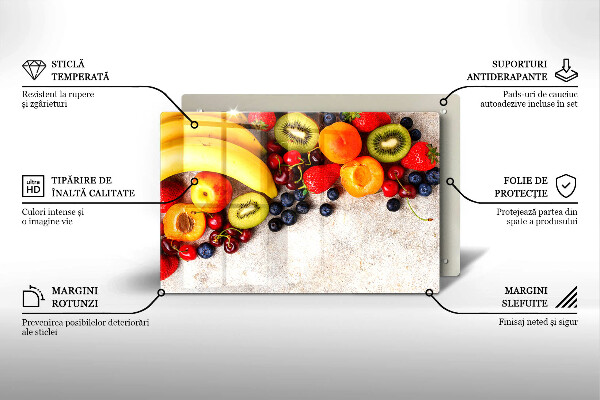 Zaščitna plošča za štedilnik Praznično sadje