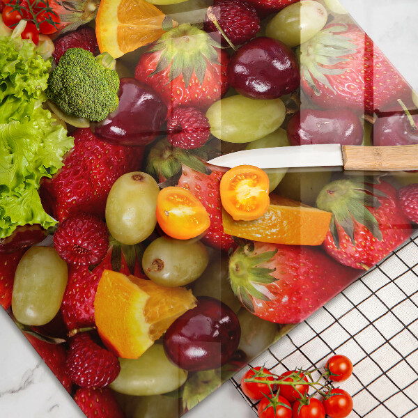 Zaščitna plošča za štedilnik Poletno sadje