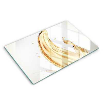 Zaščitna steklena plošča za štedilnik olivno olje