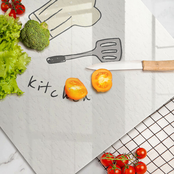 Zaščitna steklena plošča za štedilnik Master of the Kitchen