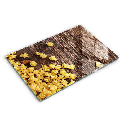 Zaščitna steklena plošča za štedilnik Testenine na mizi