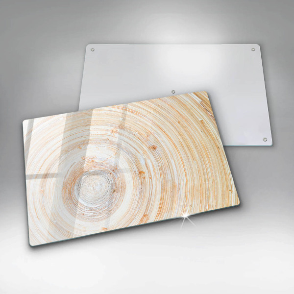 Zaščitna steklena plošča za štedilnik Tekstura lesa