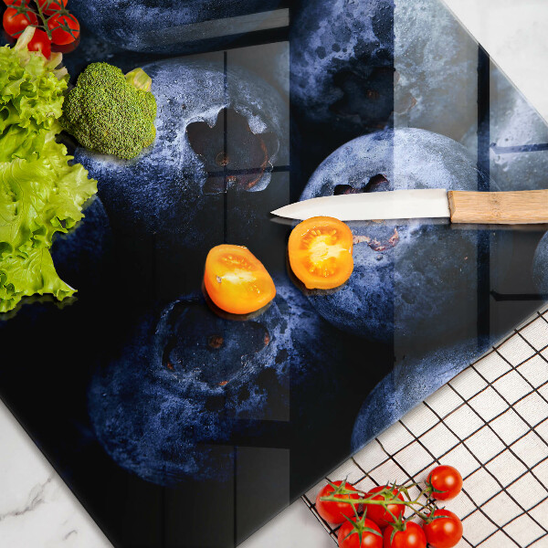 Zaščitna steklena plošča za štedilnik Jagode od blizu