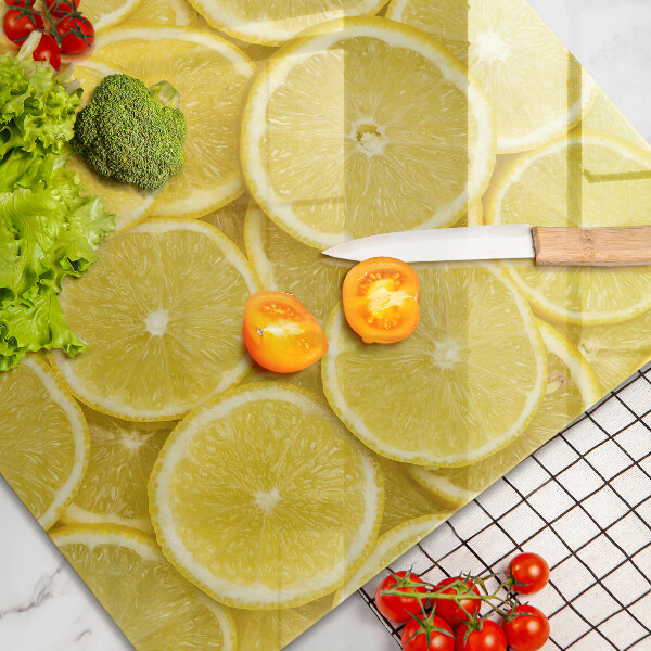 Zaščitna plošča za štedilnik Sadež limone