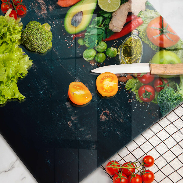 Zaščitna plošča za štedilnik Sadje in zelenjava