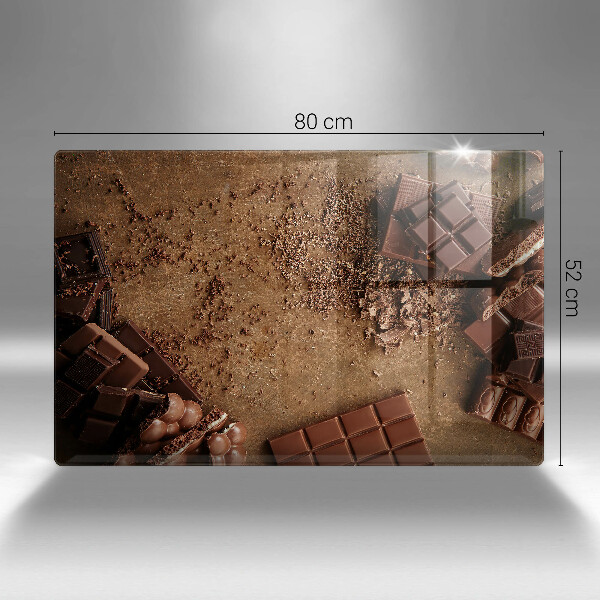 Stenska zaščitna plošča za štedilnik Čokoladne slaščice