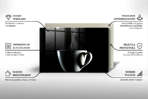 Zaščitna plošča za štedilnik Skodelica čaja