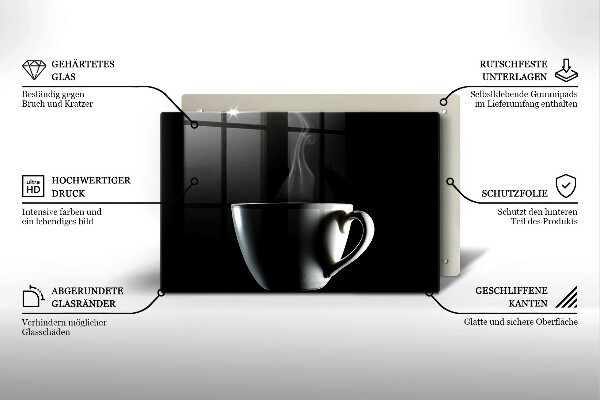 Zaščitna plošča za štedilnik Skodelica čaja