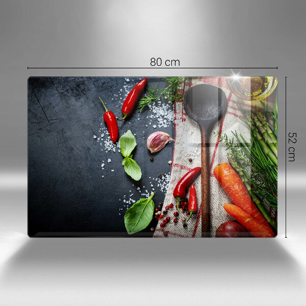 Zaščitna plošča za štedilnik Kuhinjska hrana