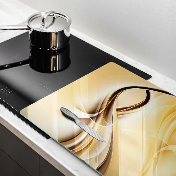 Zaščitna plošča za štedilnik Abstrakcija dima