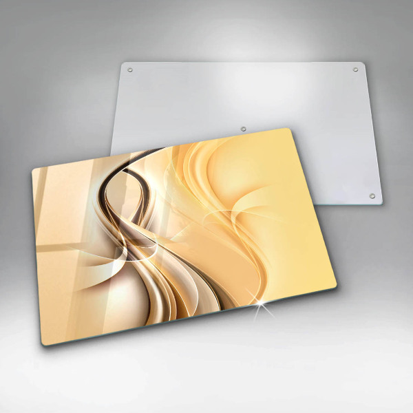 Zaščitna plošča za štedilnik Abstrakcija dima