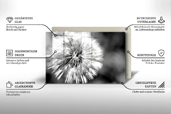 Zaščitna plošča za štedilnik Nežen regrat