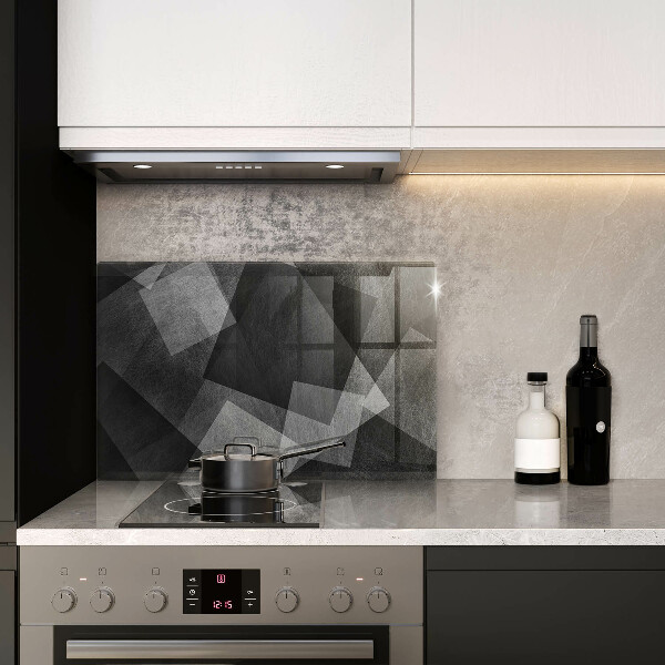 Zaščitna plošča za štedilnik Geometrijska abstrakcija