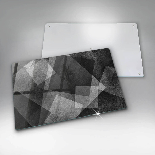 Zaščitna plošča za štedilnik Geometrijska abstrakcija