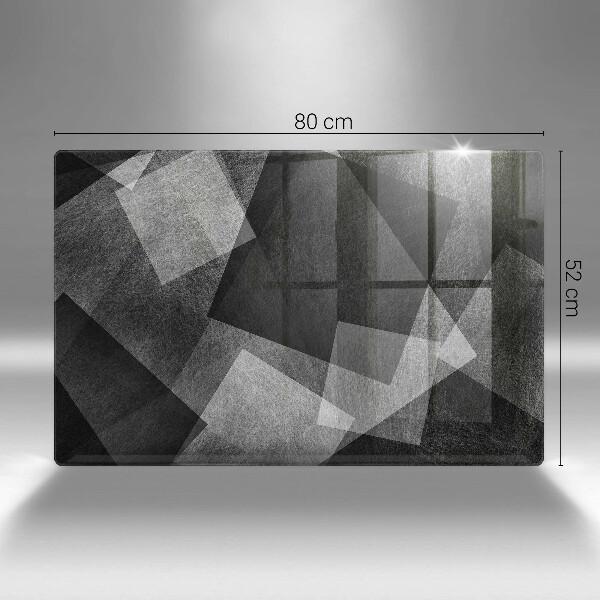 Zaščitna plošča za štedilnik Geometrijska abstrakcija