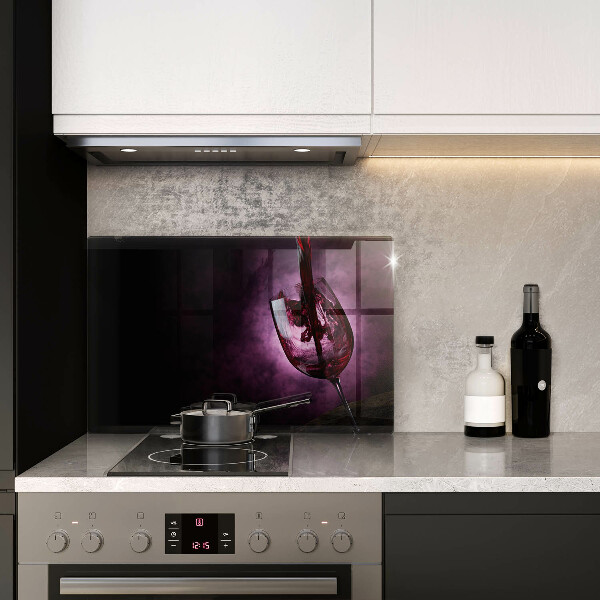 Zaščitna plošča za štedilnik Kozarec vina