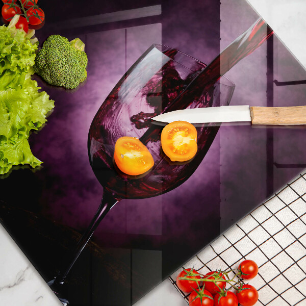 Zaščitna plošča za štedilnik Kozarec vina