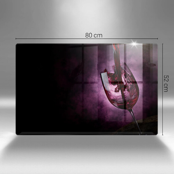 Zaščitna plošča za štedilnik Kozarec vina