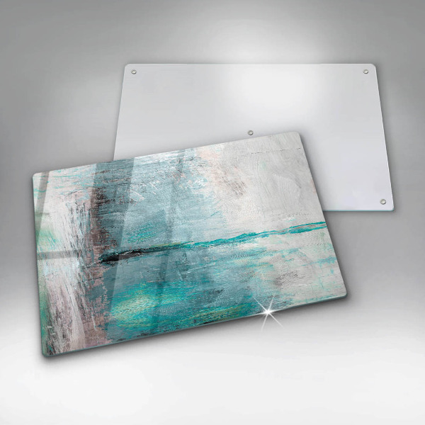 Zaščitna plošča za štedilnik Pobarvaj abstrakcijsko ozadje