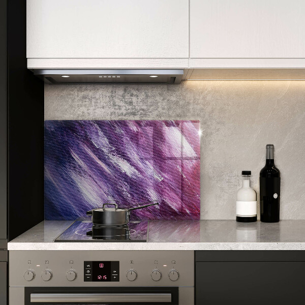 Zaščitna plošča za štedilnik Barvna abstrakcija