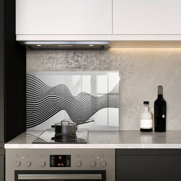 Zaščitna plošča za štedilnik Linearna abstrakcija