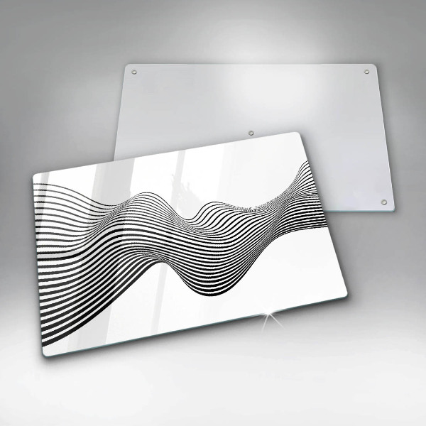 Zaščitna plošča za štedilnik Linearna abstrakcija