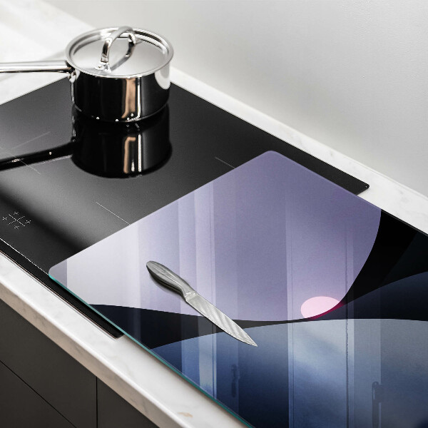 Zaščitna plošča za štedilnik Abstraktne oblike