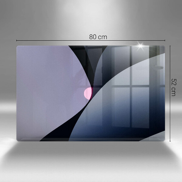 Zaščitna plošča za štedilnik Abstraktne oblike