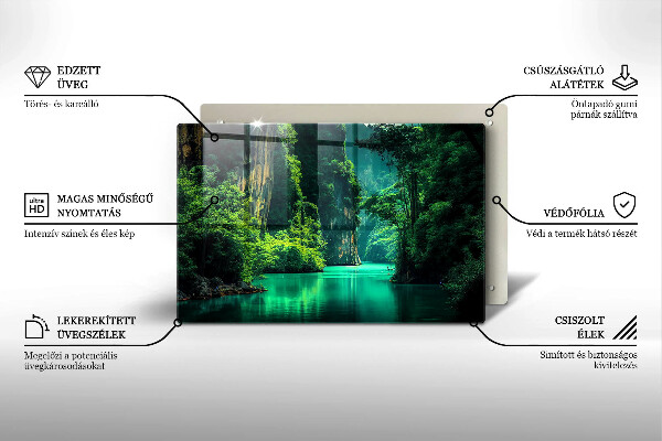 Zaščitna plošča za štedilnik Lagunska pokrajina