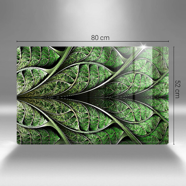 Zaščitna plošča za štedilnik Zgradba listnih žil