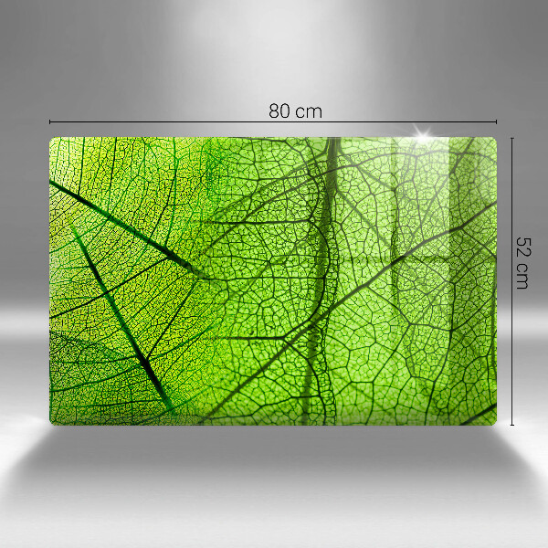 Zaščitna plošča za štedilnik Naravne listne žile