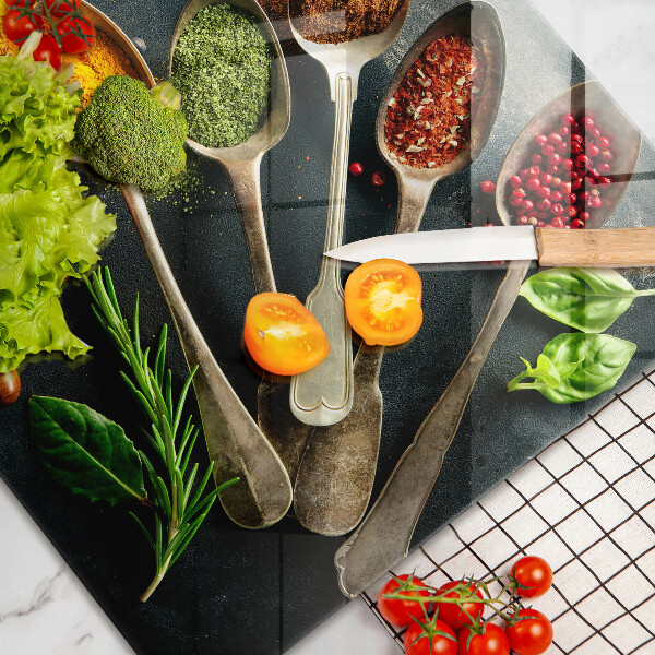 Zaščitna plošča za štedilnik Kuhinjske žlice začimb