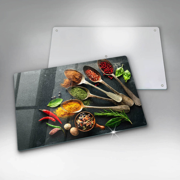 Zaščitna plošča za štedilnik Kuhinjske žlice začimb