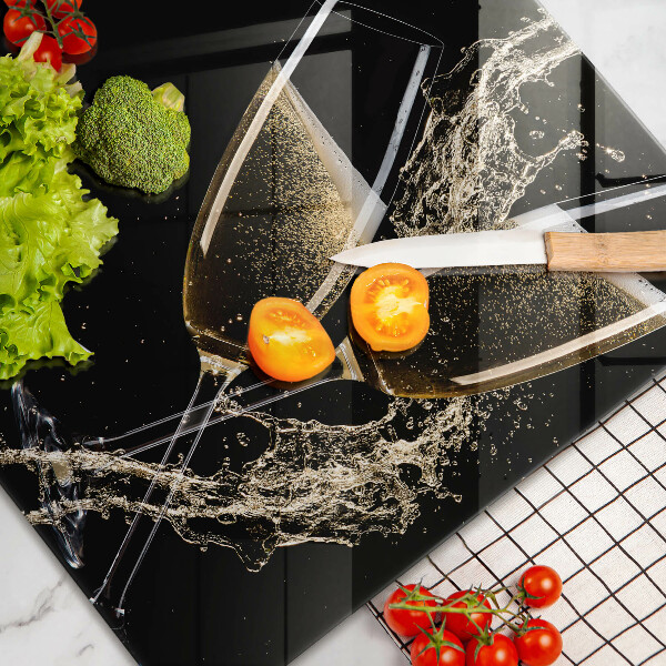 Zaščitna plošča za štedilnik Kozarci za šampanjec