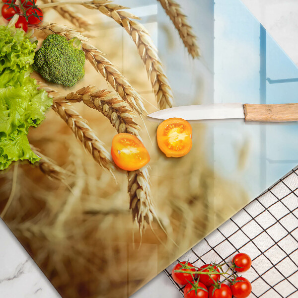 Zaščitna plošča za štedilnik Klasje žit na polju