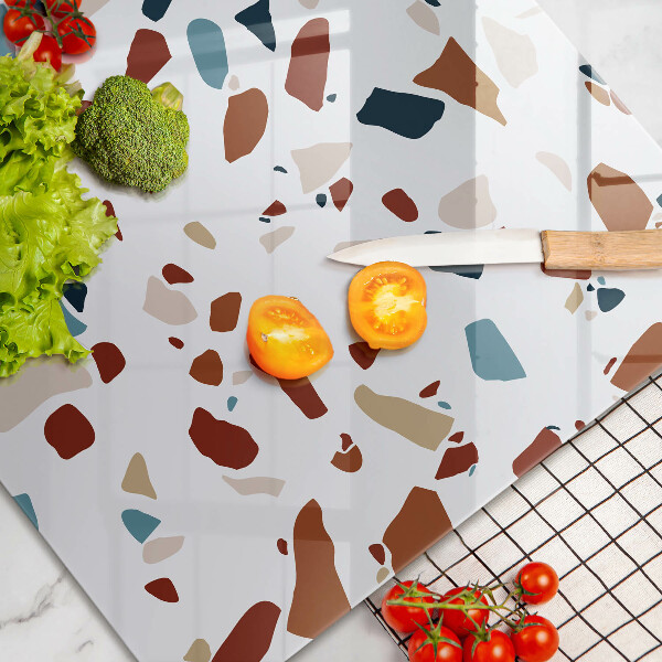 Zaščitna plošča za štedilnik Dekorativni kamen