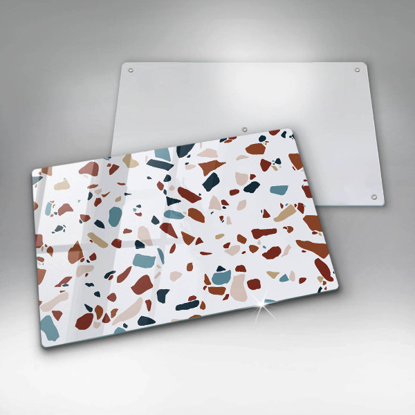 Zaščitna plošča za štedilnik Dekorativni kamen