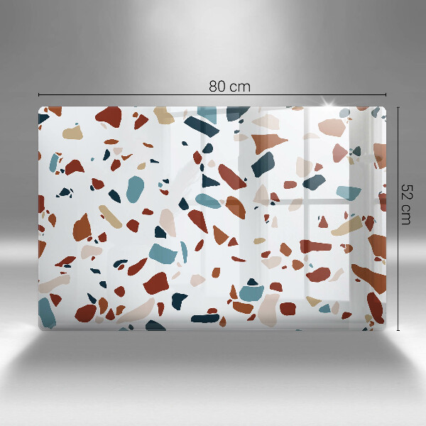 Zaščitna plošča za štedilnik Dekorativni kamen